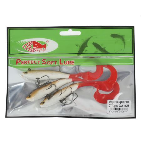 Рыбка оснащенная SKYFISH "DAY" 12 см, цвет: 019#